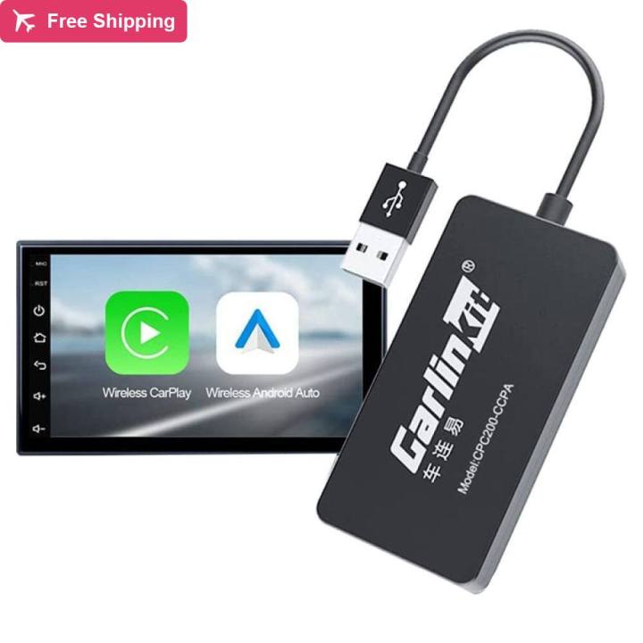 CarlinKit Wireless Android Auto Adapter , Support Wireless CarPlay ...