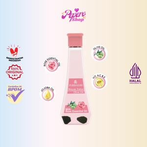 PURBASARI Minyak Zaitun Mawar 150ml Body Massage Oil