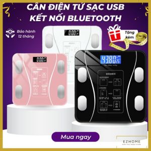 Cân Điện Tử sức khoẻ Kết Nối Bluetooth Phân Tích Chỉ Số Cơ Thể - Cân Sức Khỏe phân tích chỉ số cơ thể hàng chính hãng