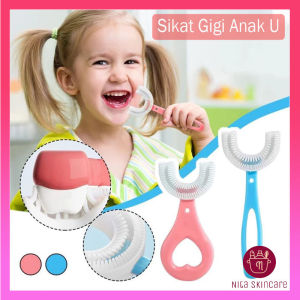 Sikat Gigi Anak Bahan Silikon Bentuk U Tooth Brush Baby Silicon type U 360° Training Toothbrush