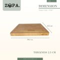 เขียงเอนเกรนไม้โอ๊ค Oak Wood end-grain Cutting Board S/M/L. 