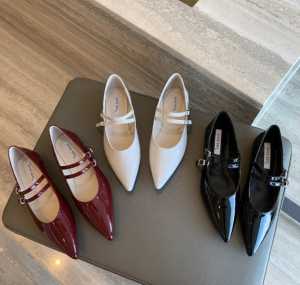 ABBUSHOES BM 101 FLAT SHOES MARIA SOL KARET