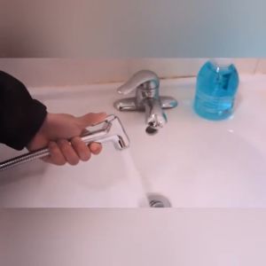Bidet Spray Set Heavy Duty 3In1 Bathroom Hand Held Shower water Spray Set Toilet