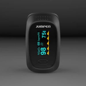 Pulse Oximeter JUMPER model JPD 500D blood oxygen level measuring device FDA standard.