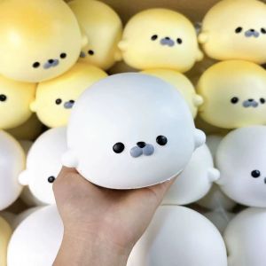 SPDD Small Seal Squeeze Toys Soft Simulation Animal Sensory Fidget Toy Creamy Texture Stress Relief Toy Gifts