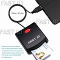 เครื่องอ่านบัตรประชาชน FAST ID รุ่น EZ100PU มาตรฐานICT✅ อ่านบัตร Smart Card Reader N99 ความเร็ว 4.8MHz อ่านบัตรใน2วิ  (Thai ID Edition)มี คู่มือภาษาไทย พร้อมแผ่นโปรแกรม. 