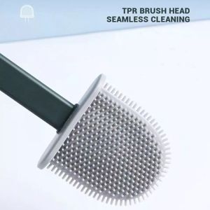 SIKAT TOILET SILIKON LENTUR ELASTIS FLEKSIBEL / SIKAT WC SILIKON / SILICONE TOILET BRUSH FLEXIBLE