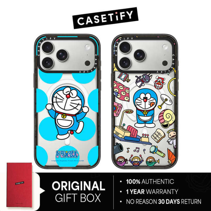CASETiFY x Doraemon Impact with Magsafe for 17 16 15 / iPhone 14