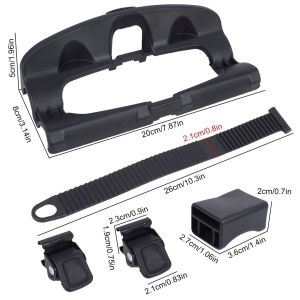 Singapore stock high quality 1 set Bicycle Rack 591 Accessories 34358 34368 Roof Bicycle Rack Car Tie Bike Rack Wheel Straps and Buckles Set