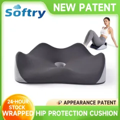 SOFTRY】Lumbar Pillow Seat Cushion Soft Memory Foam Lumbar Support