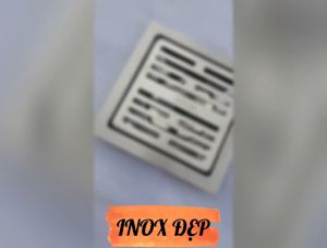 HỐ GA THOÁT SÀN (VUÔNG LƯỚI) CHỐNG HÔI THÔNG MINH 24/7 INOX 430