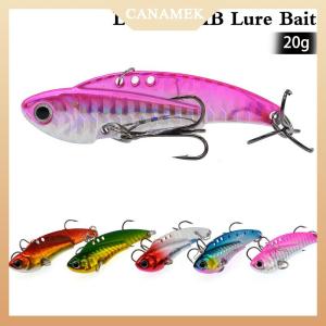 [CANAMEK] Lua Sequins 20g 6cm Dragon Teeth Vib Lead Fish Metal Sequins Fishing Lure Bait Fishing Tackle