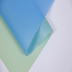 20 LEMBAR COD Kertas Buket cellophane gradient Flower Wrapping Paper Florist KB6183