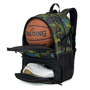 SG Gadget® Large Capacity Basketball Backpack with Separate Shoe Compartment /Ball Compartment Sports Training Backpack / Travel Bag