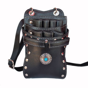 กระเป๋าคาดเอวช่างทำผมอินเทรนด์ส่วนบุคคลกระเป๋ากรรไกรตัดแต่งทรงผมกระเป๋าเก็บกรรไกรตัดผมกระเป๋าปัตตาเลี่ยนตัดผม