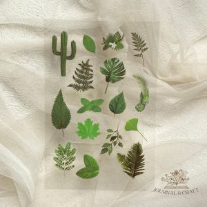 Sticker Stiker Motif Bunga Vintage Bahan PVC untuk Scrap Book Deco Sticker Diary Planner natural series elegant flowers diary deco stickers Stiker Gambar Bunga Dekorasi Scrapbook Jurnaling