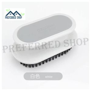 PREFERRED SHOP Cleaning Brush Multifunctional Scrubber Brush with Ergonomic Handle Household Kitchen Sturdy Cleaning Brush for Kitchens Bathrooms Clothes Shoes Carpet Cleaner