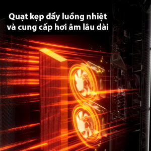 Quạt Sưởi Gốm Ceramic 2000W Dáng Đứng Cao Cấp 2025 Có Tiếng Việt 3 Chế Độ Gió An Toàn Tiết Kiệm Điện