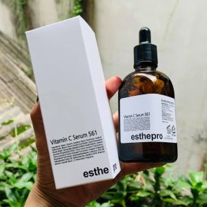 Serum Vitamin C Esthemax 561 Dưỡng Trắng Giảm Thâm Căng Bóng Mềm Mịn Da Tinh Chất Mẫu Mới