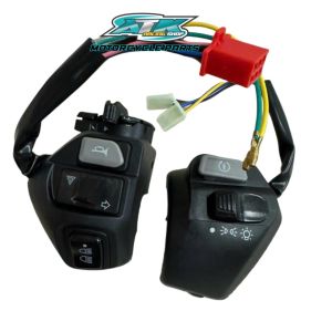 Bộ cùm công tắc NVX V1 có HAZARD PASSING cho Yamaha Ex135 5số NVX155 Exciter 135 4 số