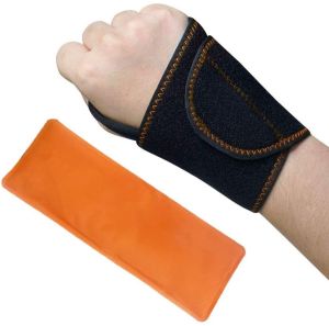 Carpel Tunnel Wrist Hand Mitten Pain Relief Reusable Gel pack Glove Hot Cold Therapy Mitten Arthritis Pain Relieve 2pc