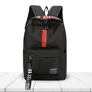 Ladies Student Canvas Schoolbag Backpack