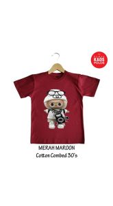 Kaos Anak Desain LABUBU Casual Katun Combed 30s - Gaya Int:M