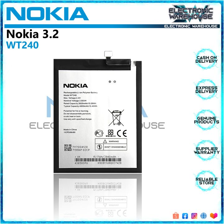 nokia 3.2 battery model name