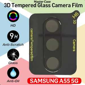 Anti Gores untuk Samsung A55 5G Camera Full Frame Black Lens