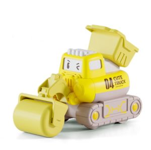 Mainan Mobil Konstruksi Lucu Tekan berjalan Tanpa baterai Mainan anak laki Mobil Truk Press and Go