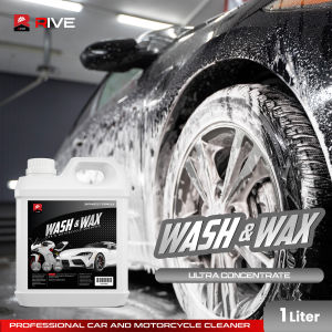 Sabun Cuci Mobil RIVE 1 Liter wash and wax car wash car shampoo Premium Wash and Wax
