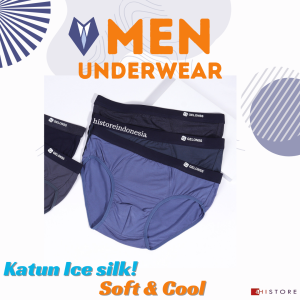 Celana Dalam Pria 2 pcs Underwear Katun Ukuran L–2XL (55 – 77.5kg) 825 826 827