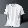 ASRV เสื้อยืดผู้ชาย เสื้อผ้าผู้ชาย t shirt for men เสื้อยืดแขนแขนสั้นคอกลมสำหรับผู้ชาย,เสื้อยืดกีฬาแขนสั้นแห้งเร็วระบายอากาศได้ดีเข้ารูปพอดี. 