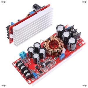 [COD] folp 1200W 20A DC-DC Converter Boost Car Step-up Power Supply Module 8-60V to 12-83V