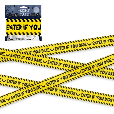 Halloween Warning Tape Signs Banner Halloween Props Window Prop Party 6m Danger Warning Line Halloween Party Decoration
