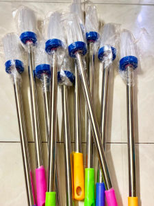 Cây Cọ Chà Rửa Lốc Sên Xe Bồn Cầu CÁN INOX LOẠI 1 Giao nhanh 24h