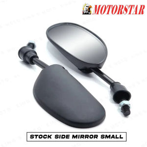 MOTORSTAR Nicess 110 - Motorcycle SIDE MIRRROR SMALL heavyduty Good Quality | STOCK  TYPE | 1 PAIR