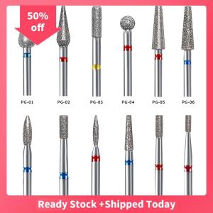 🔥🔥🔥sjqgqx stainless Steel Professional Nail Drill Bit Set Electric Manicure Nail File Bit For Acrylic Gel Nails And Cuticl