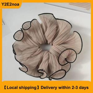 【Local shipping】 Fashion Temperament Scrunchies For Women Girls Elegant Versatile Rubber Band Sweet Hair Rope Simple Hair Accessories Gifts