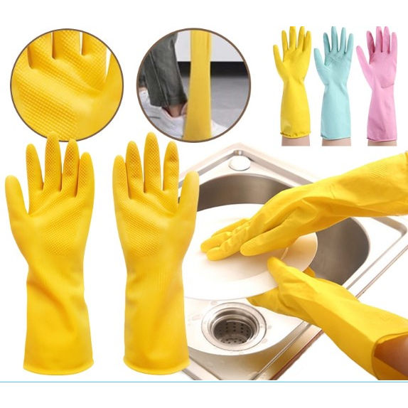 SARUNG TANGAN KARET LATEX | SARUNG TANGAN CUCI PIRING | SARUNG TANGAN ANTI AIR