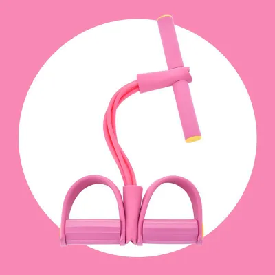Multi-Color Pedal Resistance Band Multifunction Yoga Pedal Puller Sit Up Pull Elastic Rope Leg Stretch Abdominal Exercise