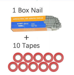 Plant Tying Machine Garden Tools Plants Plant Branch Hand Tying Binding Machine With Tape And Nail For Vegetable