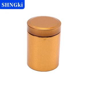 SHNGki Nhôm lưu trữ cà phê lon trà lá container xách tay Organizer