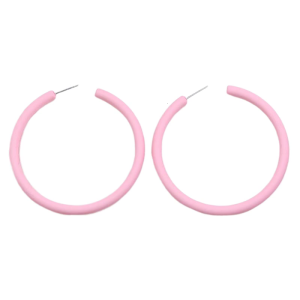 Elegant Circle Hoop Earrings Portable Earrings Fashion Earrings Acrylic Texture Suitable for Casual or Formal Occasions
