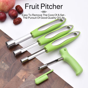 Fruit Remover Kitchen Remover for Home Cooks/PP Convenient Stainless Steel Handle/Easy Operation Lightweight Portable/Neatly Stored/Kitchen Tool Box/Restaurant/Eatery
