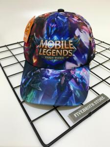 Topi anak Mobile Legend Sublim Full Print / Topi anak Mobilelegend
