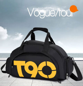 COD - Tas Selempang Tote Bag Gym Bag Size Jumbo Dilengkapi Resleting 55 x 15 x 33 cm