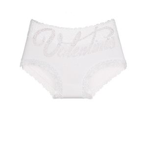 Sweet Mid-Waist Womens Underwear Crystal Lingerie Lace Triangle Panties Seamless Rhinestone Briefs Gifts