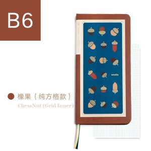 🇲🇾[Malaysia]Ready Stock ChestNut Rabbit Weeks Planning Notebook Grid Diary Handbook Decoration Journal Book Color Page Girl Heart Notebook