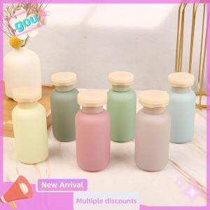 gou 1 3 4Pcs Empty 100ml Squeeze Bottles With Flip Cap Refillable Plastic Travel Refillable For Lotion Shampoo Conditioner